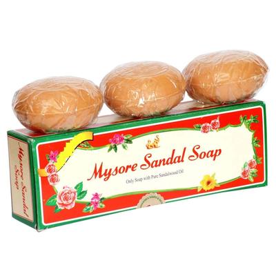 Mysore Sandal Soap (Pack of 3 x 150 gm) - Soaps