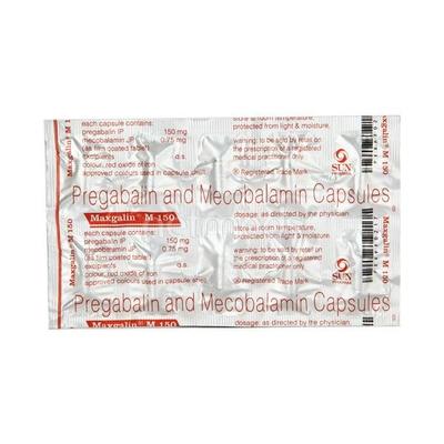 Maxgalin M 150mg Capsule 10'S - Neuropathic Pain-Dru