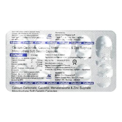 CALBUILD Soft Gelatin Capsule 10's - Supplements-Cal