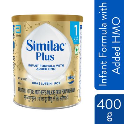 Similac Plus Stage 1 (Upto 6 months) Powder 400 gm - Tin - Baby And Infant Supplements