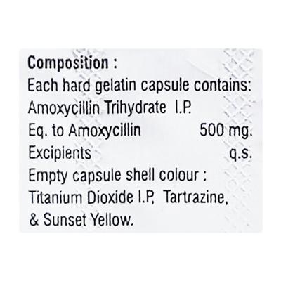 ZYMOX 500 Capsule 10's - Bacterial Infections-Pen