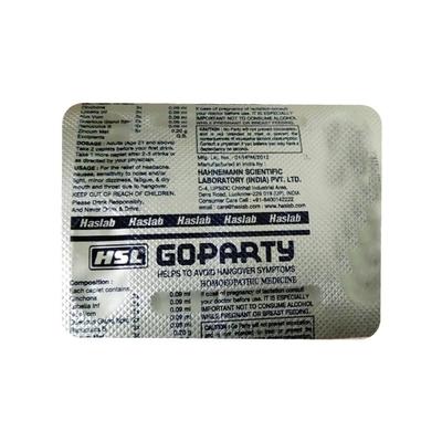 Haslab GoParty Caplet 4's - Speciality Medicine