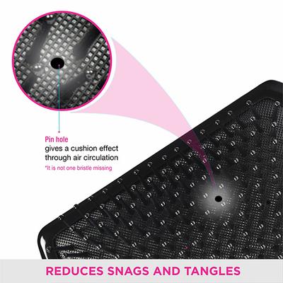 Vega Set Of 9 Professional Combs Handcrafted Black Comb Set (Hmbcs-01) 1's - Hair Combs