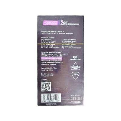Manforce Xtasy Condoms - Black Grapes 10's - Plain/Flavoured Condoms