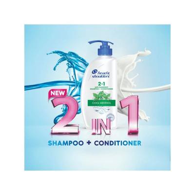 Head & Shoulders 2-in-1 Anti-Dandruff Shampoo + Conditioner - Cool Menthol 650 ml - Shampoos