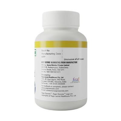 Yogic Secrets TurQjoint 500 mg Capsule 60's - Calcium And Minerals