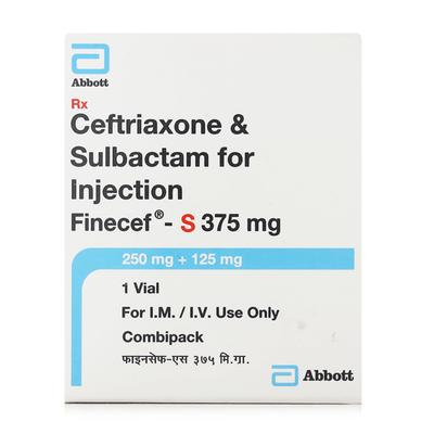 FINECEF S 375mg Injection 1's - Bacterial Infections-Cep