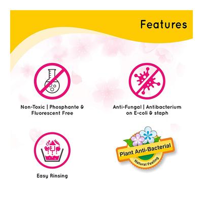 Tiffy & Toffee Non-Alcoholic Disinfectant Spray - Lemon 500 ml + Baby Laundry Detergent 200 ml - Baby Skin Care