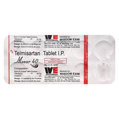 Mesar 40mg Tablet 10'S - Hypertension-Ang