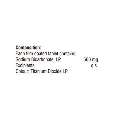 Sodanet 500mg Tablet 10'S - Ulcer/Reflux/Flatulence-Aaa
