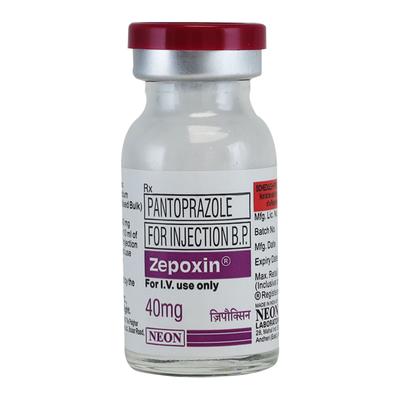 Zepoxin 40mg Injection 1's - Ulcer/Reflux/Flatulence-Aaa