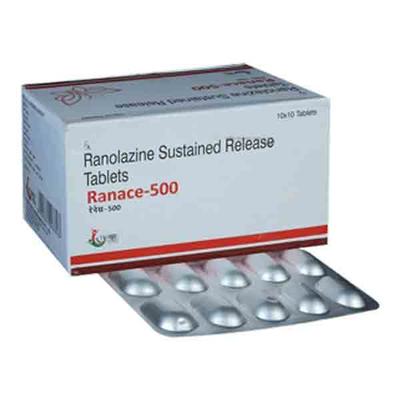 RANACE 500 Tablet 10's - Angina