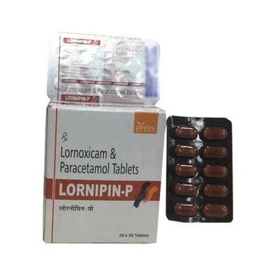LORNIPIN P Tablet 10's - Pain relief-Nsa