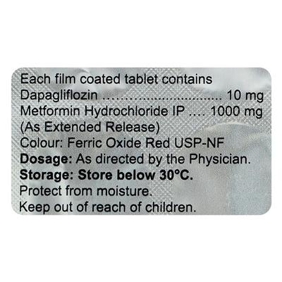 DAPRICA M FORTE 10 Tablet 10's - Diabetes-Ant