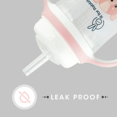 R for Rabbit Baloo Baby Straw Sipper 300 ml - Pink - Pacifiers & Teethers