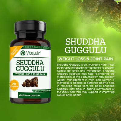 Vitawin Shuddha Gugulu Capsule 60's - Weight Loss