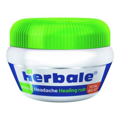 Herbale Headache Healing Rub Balm - Intense 15 gm - Balms & Rubs