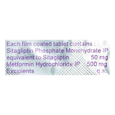 SITASON M 50/500 Tablet 10's - Diabetes-Ant
