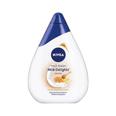 Nivea Milk Delights Face Wash for Dry Skin - Honey 100 ml - Face Wash & Cleansers