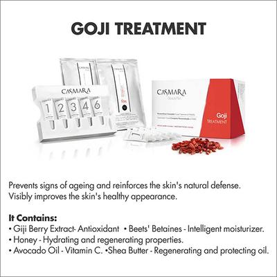 Casmara Goji Facial Treatment (Pack of 5 x 4 ml) - Face Packs