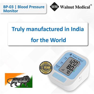 Walnut Medical Digital Blood Pressure Monitor (BP 03) - Blood Pressure Monitor Device