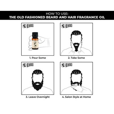 Beardo Beard & Hair Fragrance Oil - The Old Fashioned 30 ml - Essential Oils