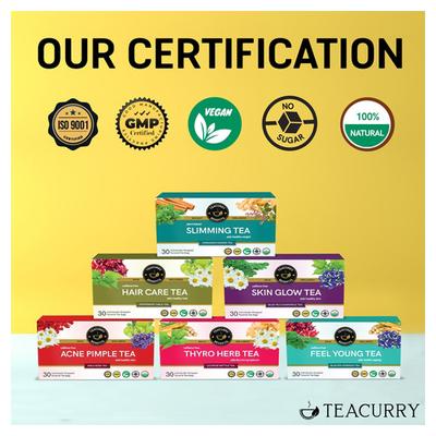 Teacurry Breathe Easy Tea Bags - Peppermint Licorice 30's - Teas