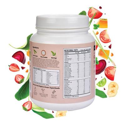 Kapiva Plant Protein Superfoods with Greens Powder - Berry 1 kg - Health Products
