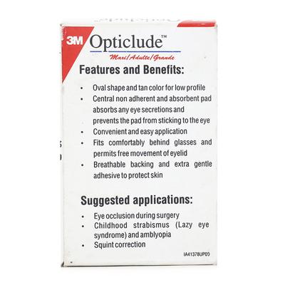 3M Opticlude Orthoptic Eye Patches (1539) 20's - Bandages