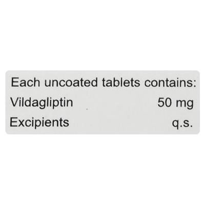 VILDADER 50 Tablet 15's - Diabetes-Ant