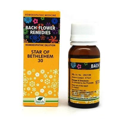New Life Bach Flower Star Of Bethlehem 30 Liquid 30 ml - Dilutions