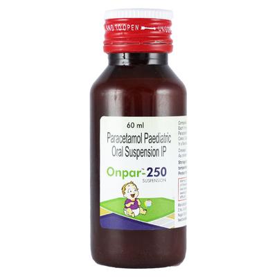 ONPAR 250 Oral Suspension 60ml - Fever-Ana