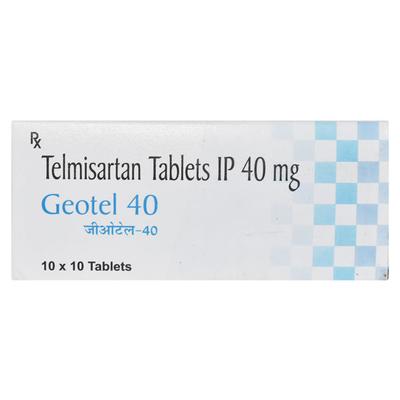 Geotel 40Mg Tablet 10's - Hypertension-Ang