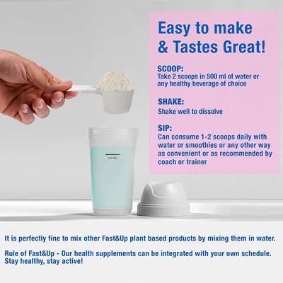 Fast&Up Plant Protein for Women - Unflavoured 450 gm - Protein Drink