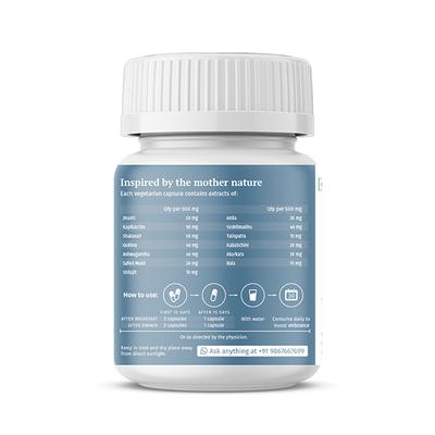 AADAR Endure 500 mg for Vigor that Lasts Capsule 60's - Sexual Healthcare