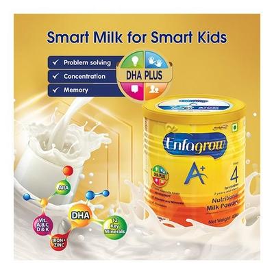 Enfagrow Nutritional Milk Powder A+ Stage 4 (2+ Years) - Vanilla Flavour 400 gm (Tin) - Baby And Infant Supplements