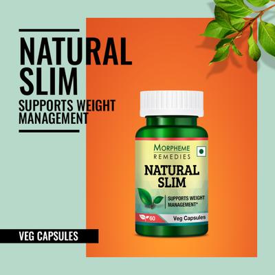 Morpheme Remedies NaturalSlim (Garcinia) 500mg Extract 60's - Herbal Dietary Supplement