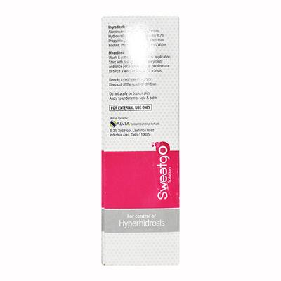 SWEATGO Solution 60ml - Dry Skin-Emo