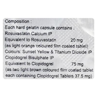 JUBIRA CV 20mg Capsule 10's - High Cholesterol-Dys