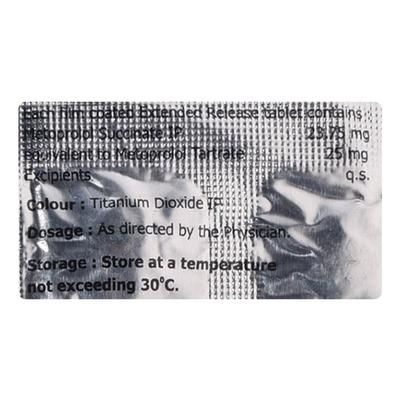 METOPROL XL 25 Tablet 10's - Hypertension-Bet