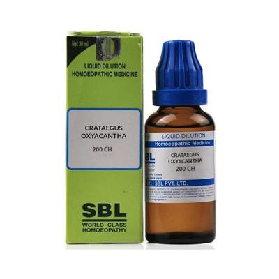 SBL Crataegus Oxyacantha 200 Liquid 30 ml - Dilutions