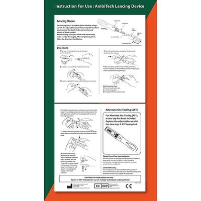 Ambitech Adjustable Lancing Device - Health Monitoring Devices