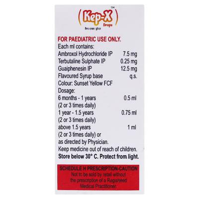 KEP X Drops 15ml - Cough And Cold-Cou