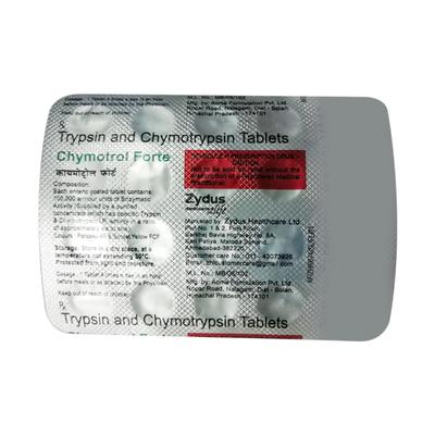 CHYMOTROL FORTE Tablet 20's - Pain relief-Ant