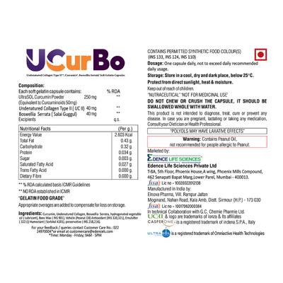 UCurBo Softgel Capsule 30's - Calcium And Minerals