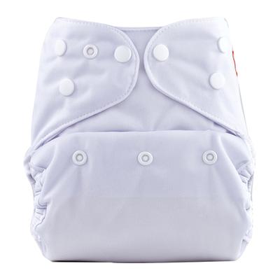 Bumberry Reusable Sleeper Diaper - White - Diapers & Wipes