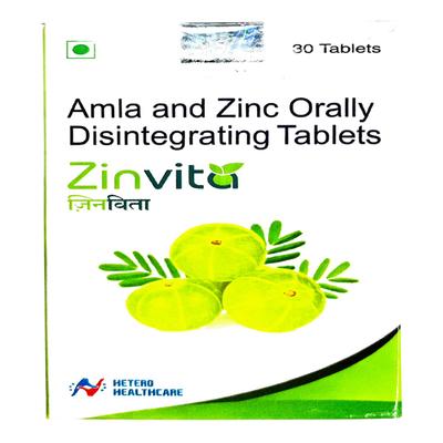 ZINVITA Tablet 30's - Supplements-Vam