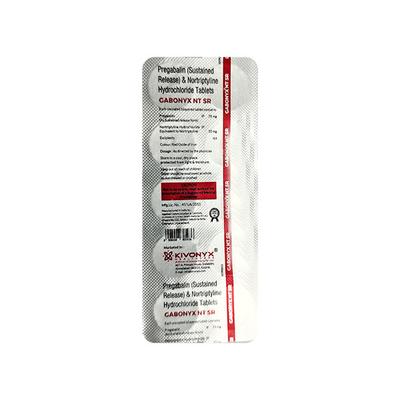 GABONYX NT SR Tablet 10's - Neuropathic Pain-Dru