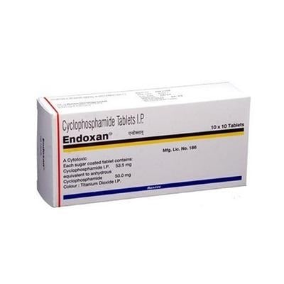 Endoxan 50mg Tablet 10'S - Cancer Oncology-Cyt
