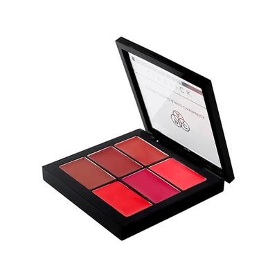 Pac Lip Palette X6 - 02  (Nude) 12gm - Lipsticks